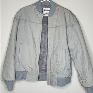 Men’s Vintage Campus Bomber Jacket